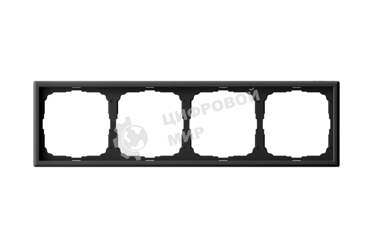 Рамка 4-м ArtGallery универс. карбон SE GAL001004