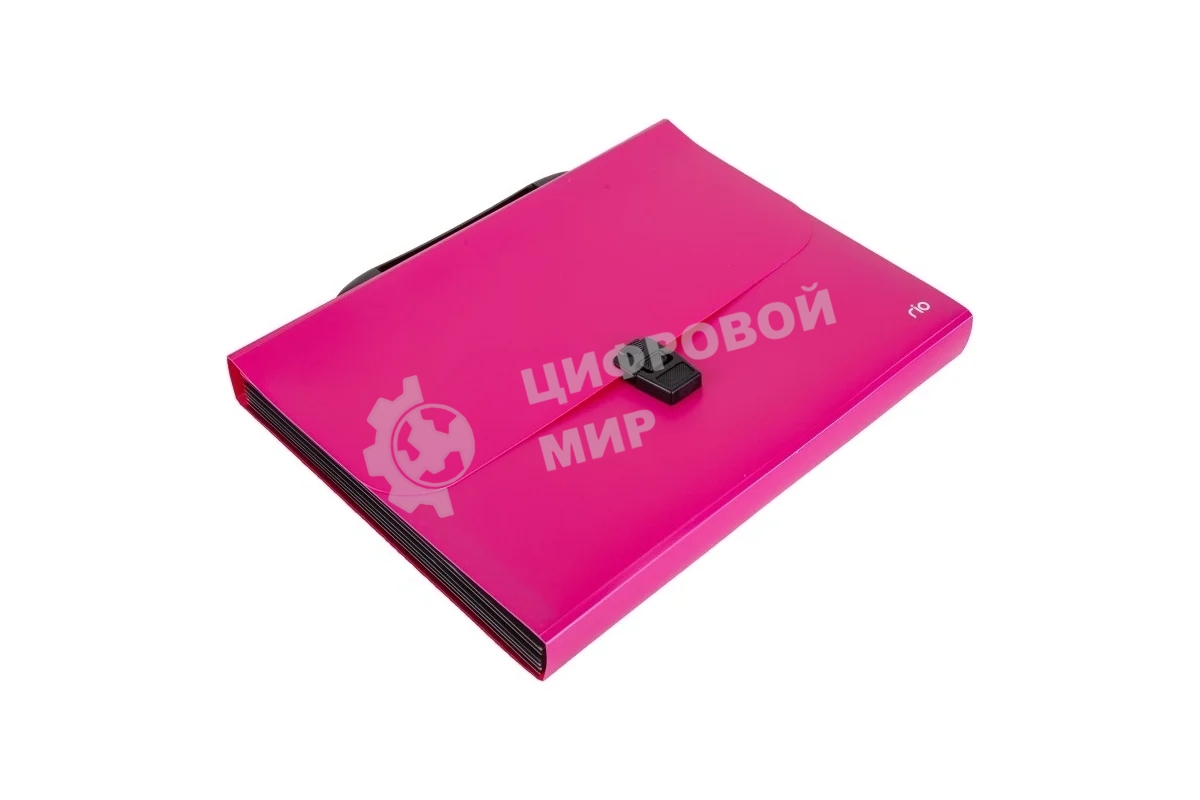 Папка-портфель Deli Rio EB40202 7 отделений, A4 полипропилен 0.6мм, ассорти