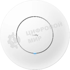 Точка доступа AX3000 Dual Band Ceiling Mount Wi-Fi 6 Access Point, Chipset MT7981, 802.11ax/ac/a/b/g/n, 2402Mbps at 5GHz + 574Mbps at 2.4GHz, 1 x 2.5G RJ45 Port, MU-MIMO, Support 12V DC or 802.3at PoE or Passive PoE, Internal Antennas, 48V passive PoE ada