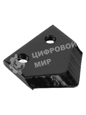 Нож шнека для грунта Denzel ER-100, диаметр 100 мм, комплект 2 шт