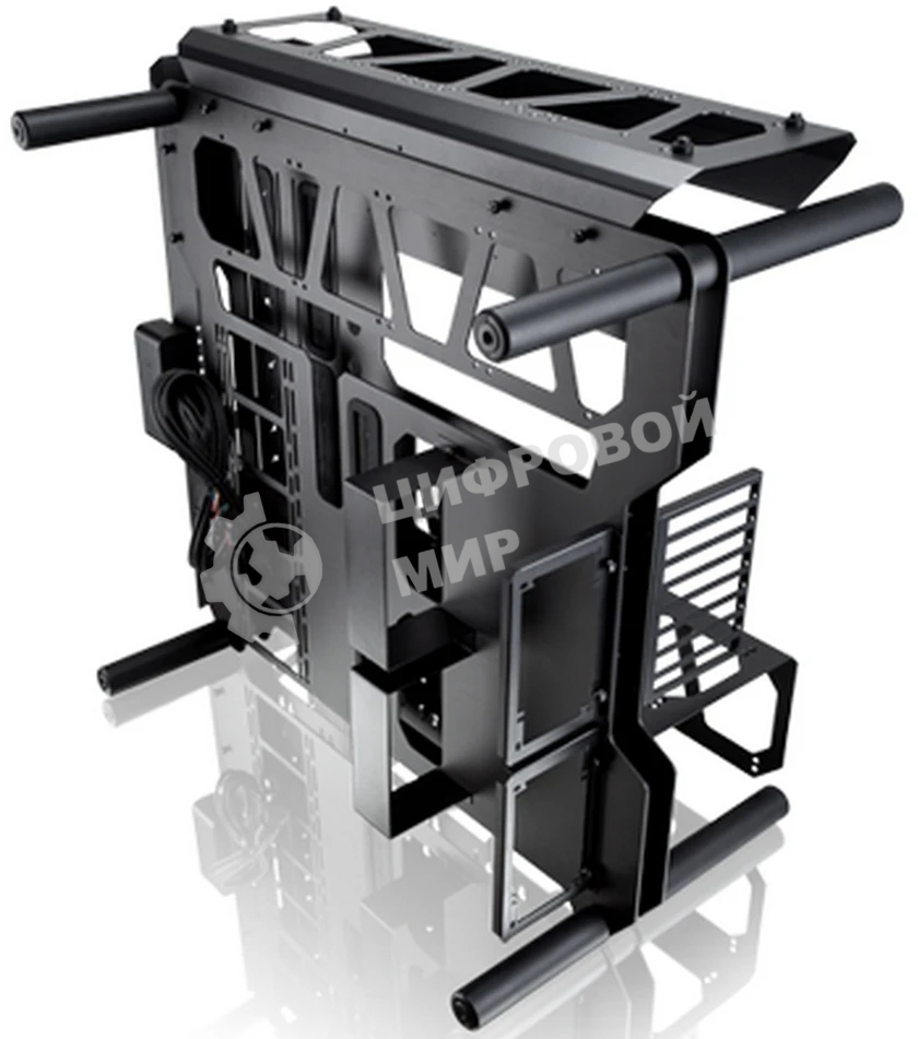 Корпус без блока питания Raijintek ENYO, Full-Tower, TG, no fans, 4xUSB-A 3.0, SSI-EEB, E-ATX, ATX, mATX, mITX Black