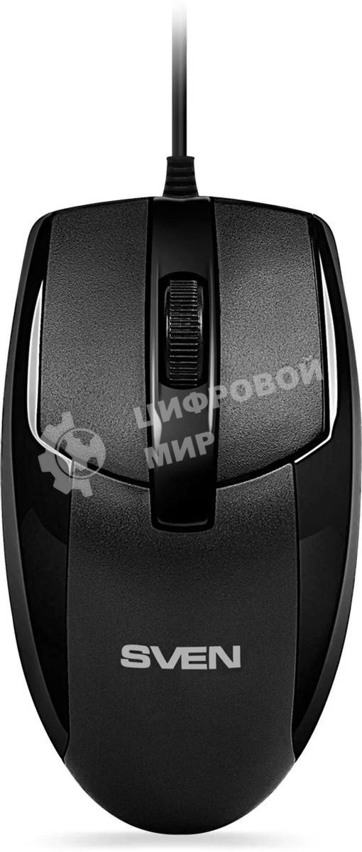 Комплект клавиатура + мышь SVEN KB-S330C черный (104+12Fn)+3кл, 1200DPI)