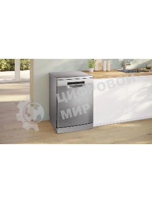 Посудомоечная машина Bosch Serie 6 SMS6EMI38Q, нержавеющая сталь, 60 см, 13 компл., 46 дБ, класс A