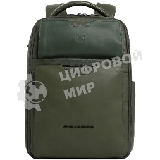 Рюкзак мужской Piquadro Ael CA6923S142/VE зеленый тимьяновый кожа