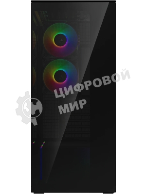 Корпус Arctic Xtender, Midi-Tower, чёрный, 3 x 140 мм, 2 x 120 мм