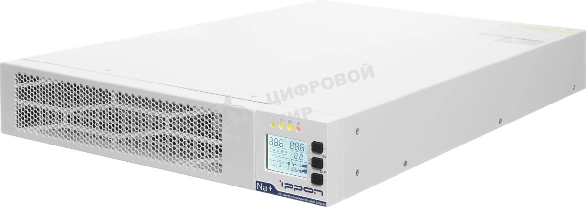 Источник бесперебойного питания Ippon Na+ II RTA 3000 / 3000 ВА / 3000 Вт / 8 x IEC 320 C13, 1 x IEC 320 С19
