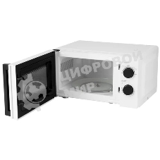 Микроволновая печь Hyundai HYM-M2047 белый, 20 л, 700 Вт, переключатели - поворотный механизм