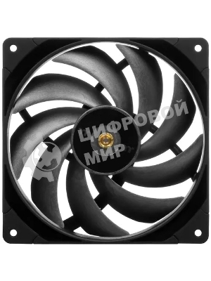 Вентилятор для корпуса Thermaltake TOUGHFAN 14 Pro черный, 140 мм, 2000 об/мин, 31.6 дБ, 4 pin