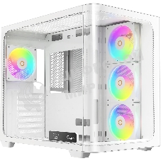 Компьютерный корпус Ocypus Iota C70 WH Curve ARGB Digital ATX без БП (Iota-C70-WHD400CD-GL)