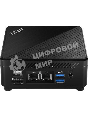 Неттоп MSI Cubi 5 1M-472BRU i5 1235U (1.3) HDG CR без ОС 2xGbitEth WiFi BT черный (936-B0A821-472)