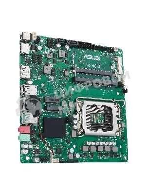 Материнская плата ASUS Pro H610T-CSM, LGA 1700, Intel H610, 2xDDR5, 2xSATA, 1xM.2, 1xPCIe x1, 1xHDMI, 1xDP, 1x 1Gb LAN, 2xUSB-A 2.0, 2xUSB-A 3.2 Gen 2, 2x3.5 мм, 7.1, Thin Mini-ITX