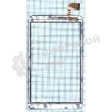 Сенсорное стекло (тачскрин) WJ1312-FPC-V1.0, черное