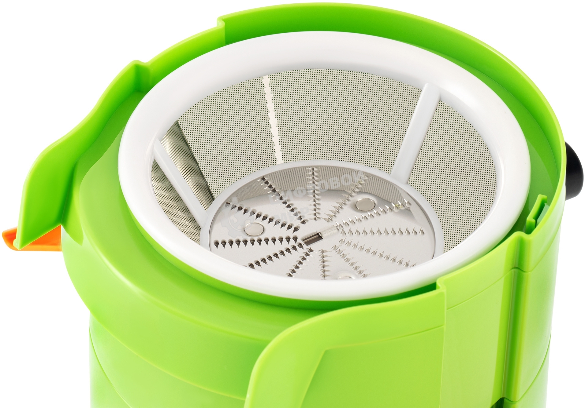 Соковыжималка центробежная Starwind SJ2236 500 Вт рез.сок.:400мл. зеленый/белый