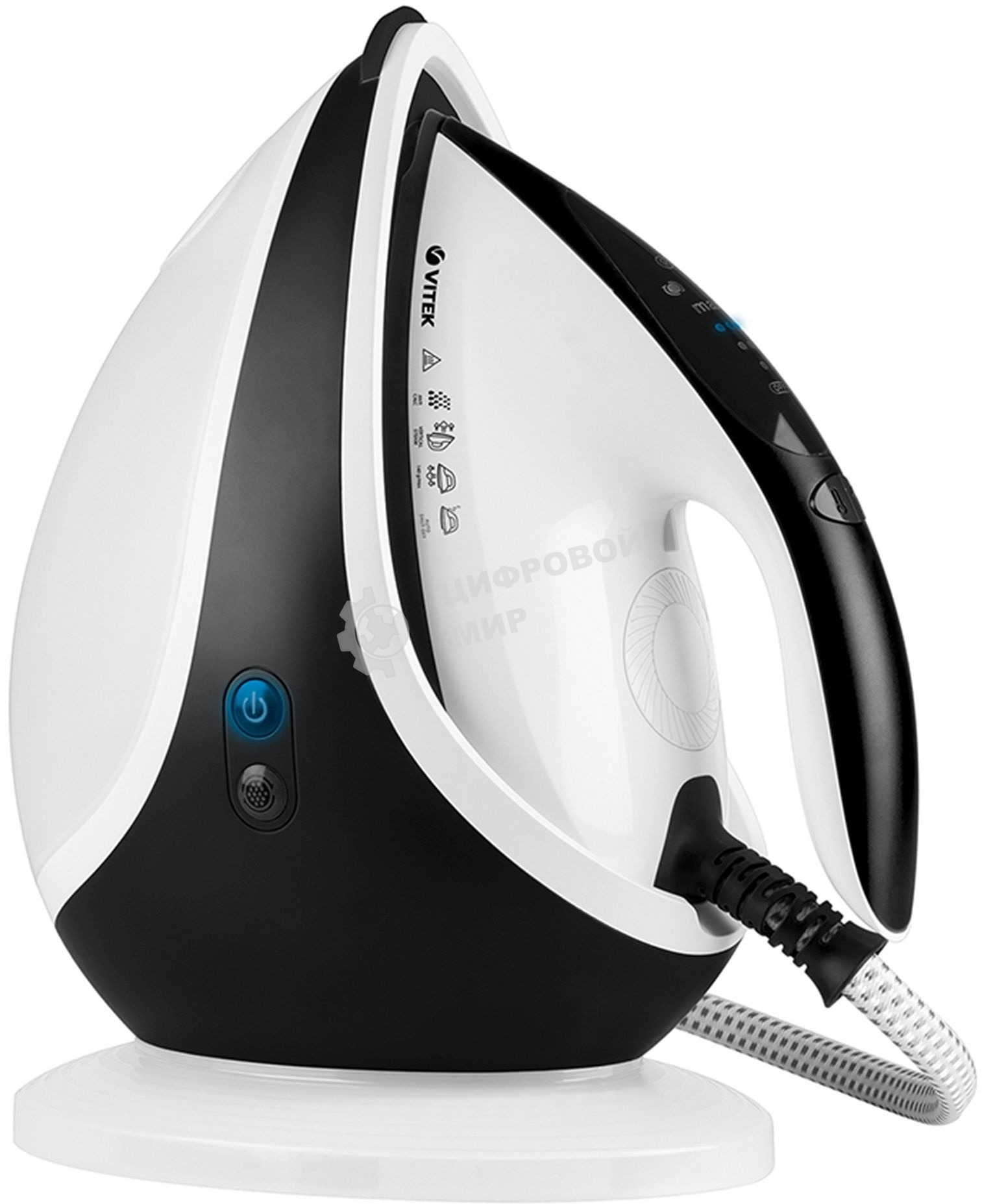 Парогенератор Vitek Metropolis 2431-VT-02 черный/белый 1л 2600Вт 4,5 бар