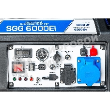 Электрогенератор бензиновый инверторный ТСС SGG 6000Ei, 6.5 кВт, 73 дБ, 50 кг