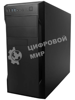 Компьютерный корпус Midi Tower InWin EAR067 Black U3*2+U2*2+A(HD)/COMBO ATX, mATX (без блока питания)