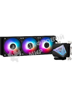 Система жидкостного охлаждения MSI MAG CORELIQUID I360 3x ARGb Gen2 Fan, ARGb Gen2 Block, Color Box