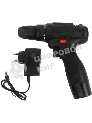 Дрель-шуруповерт Yiwu 100051588155, 12 В, 0,8 Ач, 31 Нм, щеточный