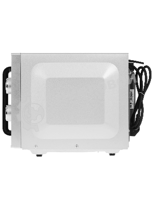 Микроволновая печь CASO MG 25 Ecostyle Ceramic серебристый/черный, 25 л, 900 Вт, переключатели - поворотный механизм