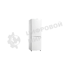 Холодильник General Electronics GE-SC361w белый двухкамерный 216/104л морозилка снизу, No Frost