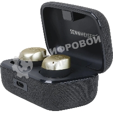 Гарнитура внутриканальные Sennheiser Momentum True Wireless 4 золотистый беспроводные bluetooth в ушной раковине (700441 MTW4 GOLD)