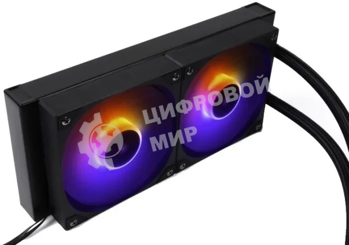 Система охлаждения жидкостная Eurocase T240 black TDP 250W Intel LGA17XX/115X/1200/2011 AMD AM2/AM2+/AM3/AM3+/AM4/AM5/FM1/FM2/FM2