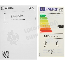 Встраиваемый холодильник Electrolux LFB3AE82R c МК, объем МК 16 л, полезный объем холодильника 94 л, механическое управление, В=82см, Ш=56 см, статическая система, крепление дверцы на направляющих, класс энергопотребления - А++.