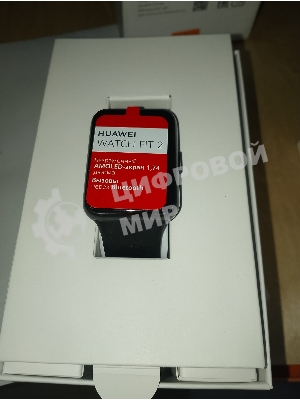 (Б/У) Умные часы HUAWEI FIT 2 SIL. STRAP MID. BLACK YDA-B09S [Cм.описание!]