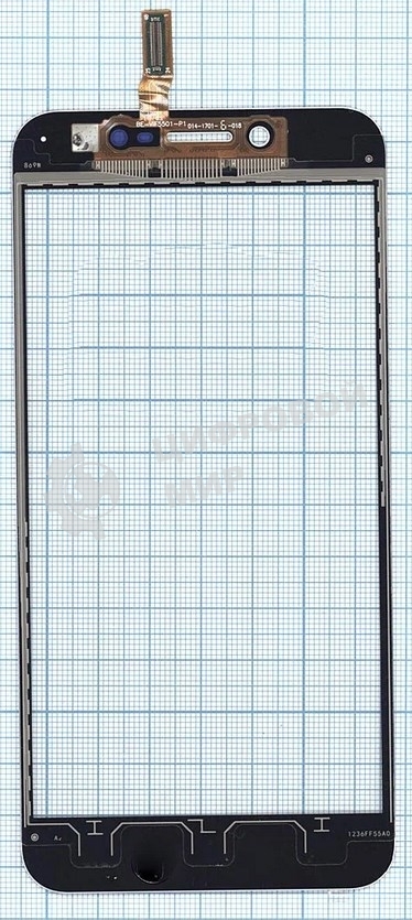 Сенсорное стекло (тачскрин) для Vivo V5s, белое