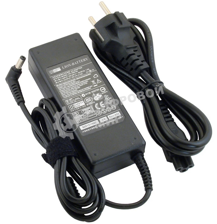 Блок питания (сетевой адаптер) для ноутбуков Asus LiteON 19V 4.74A 5.5x2.5, HC