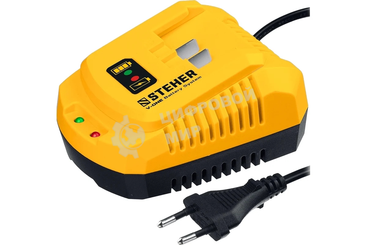 Гайковерт STEHER 20В бесщеточный, 1 АКБ (4А·ч), в кейсе. CWB-300-1