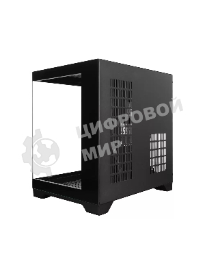 Компьютерный корпус 1STPLAYER MEGAVIEW MV5-T Black/mATX/MV5-TP-BK