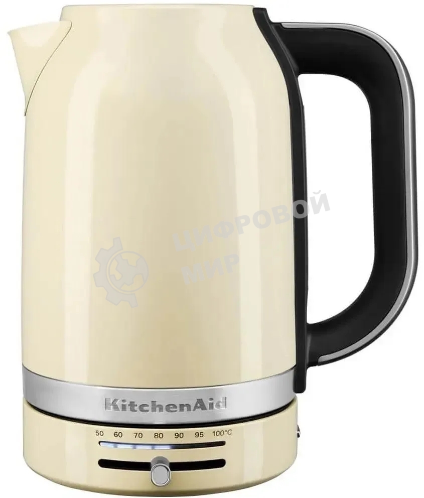 Чайник электрический KitchenAid 5KEK1701EAC кремовый, 1.7 л, 2400 Вт