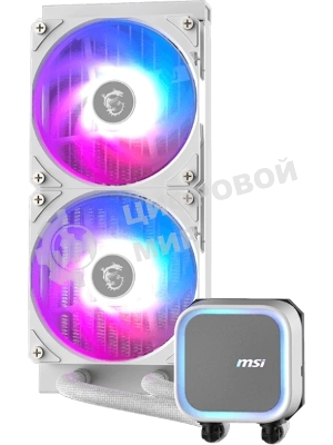 Кулер для процессора MULTI SOCKET MAG CORELIQUID A13 240 WHITE MSI