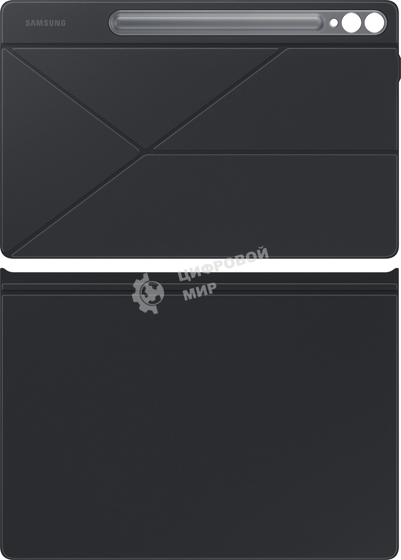 Чехол Samsung для Samsung Galaxy Tab S9+ EF-BX810PBEGRU полиуретан черный