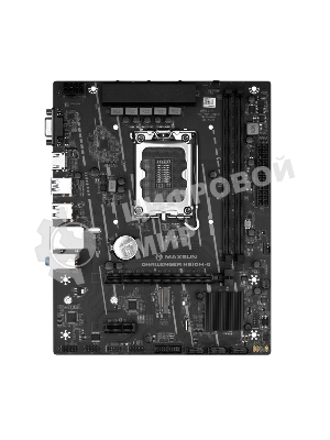 Материнская плата Maxsun MS-Challenger H610M-D, LGA 1700, Intel H610, 2xDDR4, 3xSATA, 1xM.2, 1xPCIe 4.0 x16, 1xPCIe x1, 1xHDMI, 1xVGA, 1x 1Gb LAN, 2xUSB 3.2 Gen 1, 4xUSB 2.0, 3x3.5 мм, 5.1, mATX