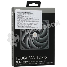 Вентилятор для корпуса Thermaltake TOUGHFAN 12 Pro черный, 120 мм, 2000 об/мин, 22.6 дБ, 4 pin