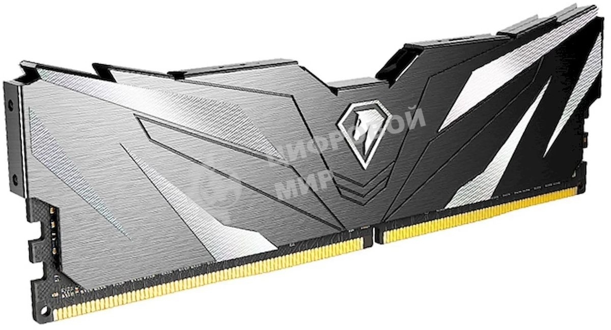 Оперативная память NETAC, DDR4, 32GB (2x16GB), 3200MHz, CL16, DIMM, с радиаторами, черный