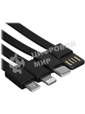 Портативный аккумулятор Tecno Pocket S201 20000mAh 2.4A 2xUSB-A/USB-C черный