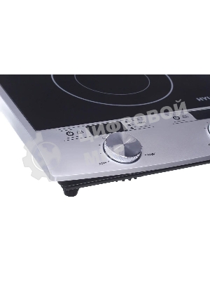 Плита настольная электрическая Hyundai HYC-0103 серебристый/черный стеклокерамика (настольная)