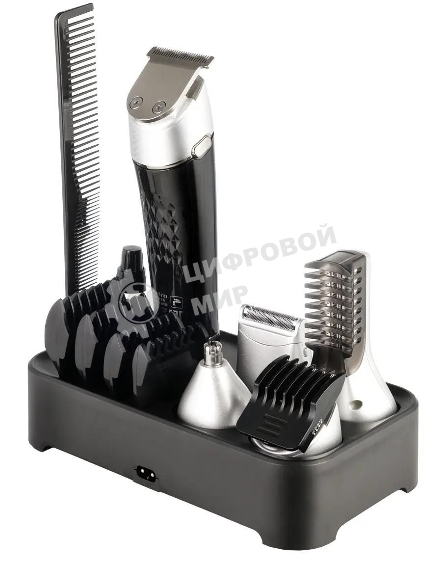 Триммер Centek CT-2132 черный/серый