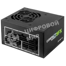 Блок питания Chieftec Compact CSN-550C Retail, 550Вт, 80 PLUS Gold, 80мм, модульный, черный