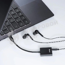 USB-концентратор Hama 00135748, USB Type C, 3.5мм/Type C, USB Type-C