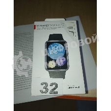 (Б/У) Умные часы HUAWEI FIT 2 SIL. STRAP MID. BLACK YDA-B09S [Cм.описание!]