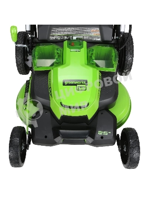 Газонокосилка аккумуляторная GreenWorks GD60LM61, 60V, 61 см, самоходная, бесщеточная, без АКБ и ЗУ (2519107)