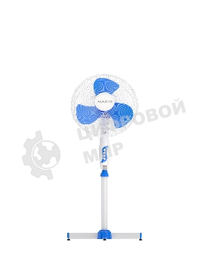 Вентилятор напольный Maxvi FS1645 white-blue