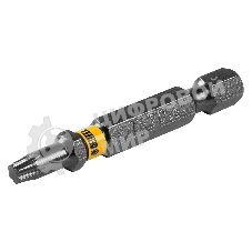 Набор бит Denzel TORX 20х50, сталь S2, шестигранный профиль, 10 шт.