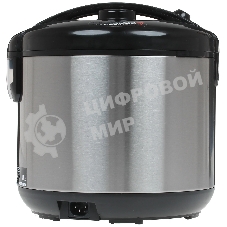 Мультиварка Centek CT-1498 Ceramic черный, сталь 700 Вт, 5.0л, КЕРАМИЧЕСКОЕ ПОКРЫТИЕ ЧАШИ, 10 пр-м.