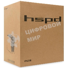 Компьютерный корпус без блока питания Case HSPD M211, Mesh Mini-tower, Black, TG, 0.7 SPCC, no fans,mATX, mITX, 175/330/150мм, 2x2.5