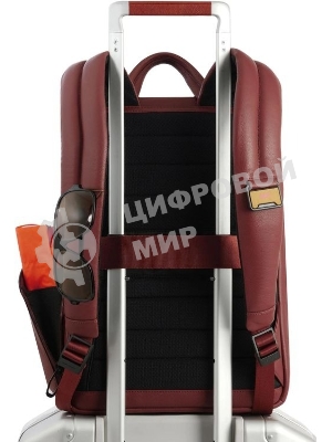 Рюкзак мужской Piquadro Russel CA6766W137/CU красное дерево кожа